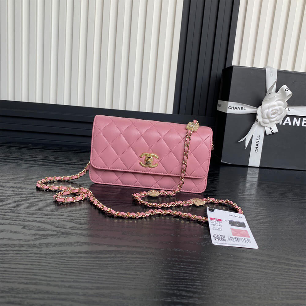 CHANEL Clutch With Chain(HIGH-END GRADE)