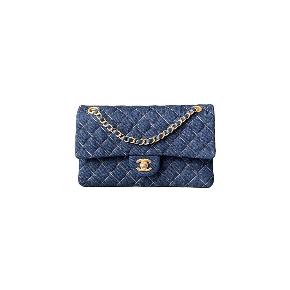 CHANEL Suede Classic Double Flap Handbag(HIGH-END GRADE)
