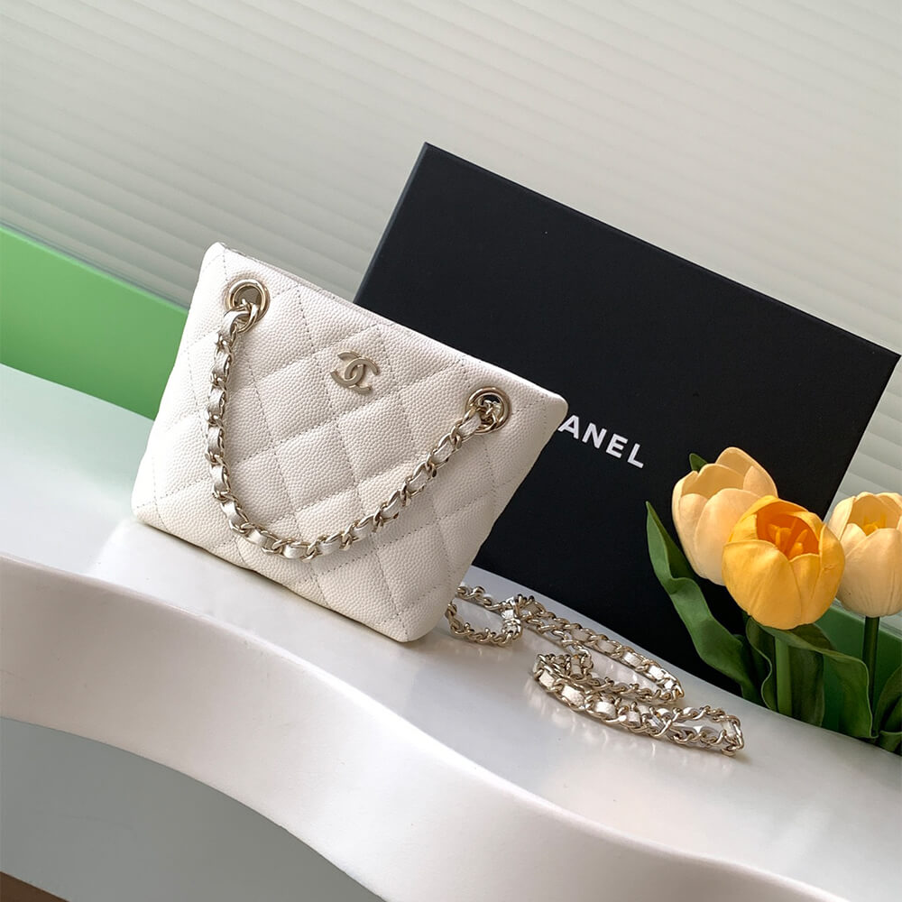 Chanel Classic Clutch with Chain(HIGH-END GRADE)