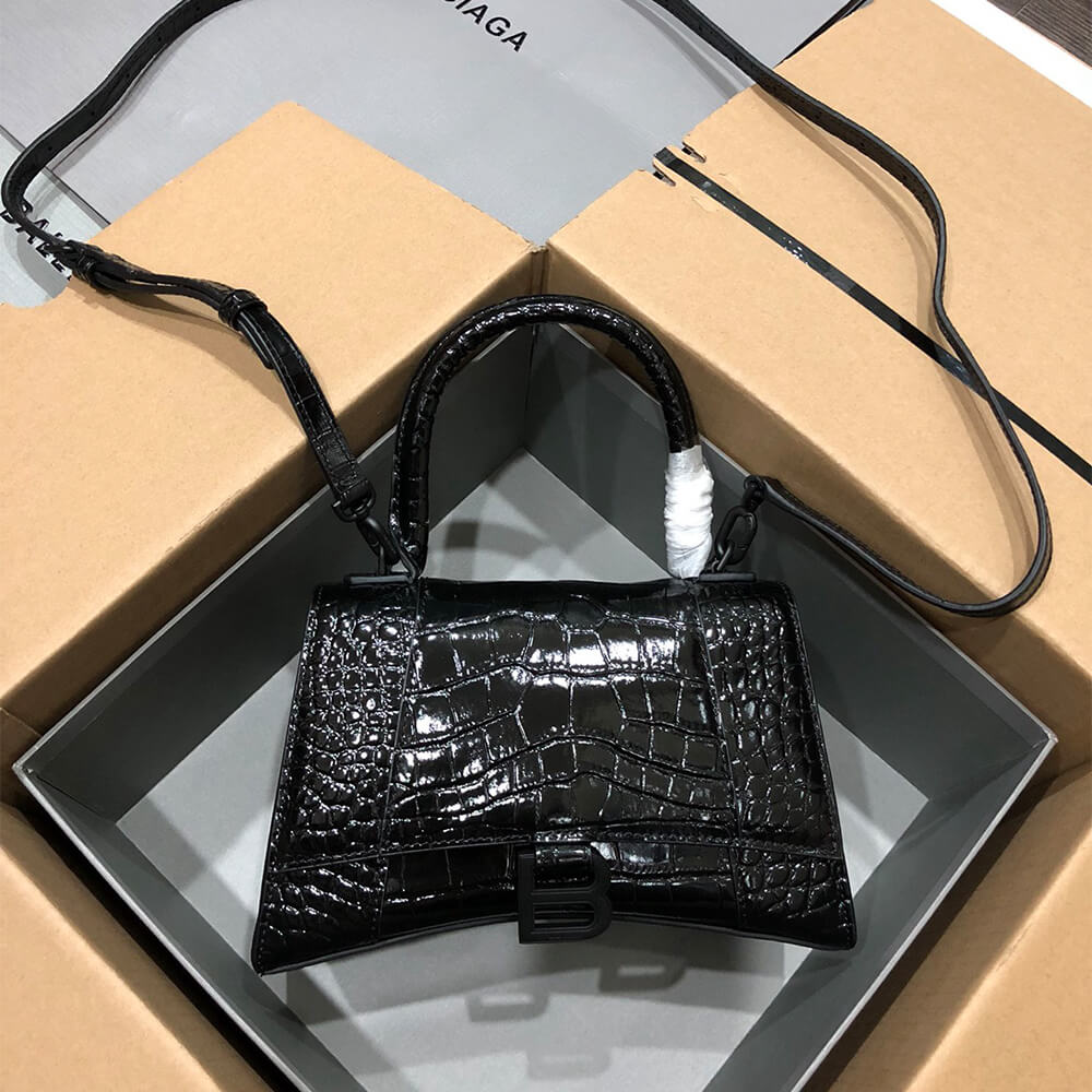 Balenciaga Hourglass Handbag Small(high-end grade)